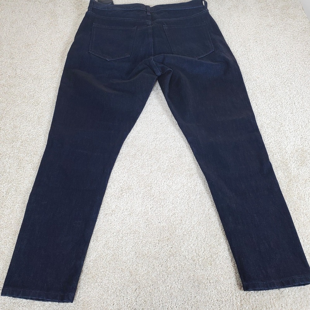 Banana Republic Women's Jeans Size 32 Actual 34 Blue High Rise Skinny Ankle NWTG - Picture 3 of 11